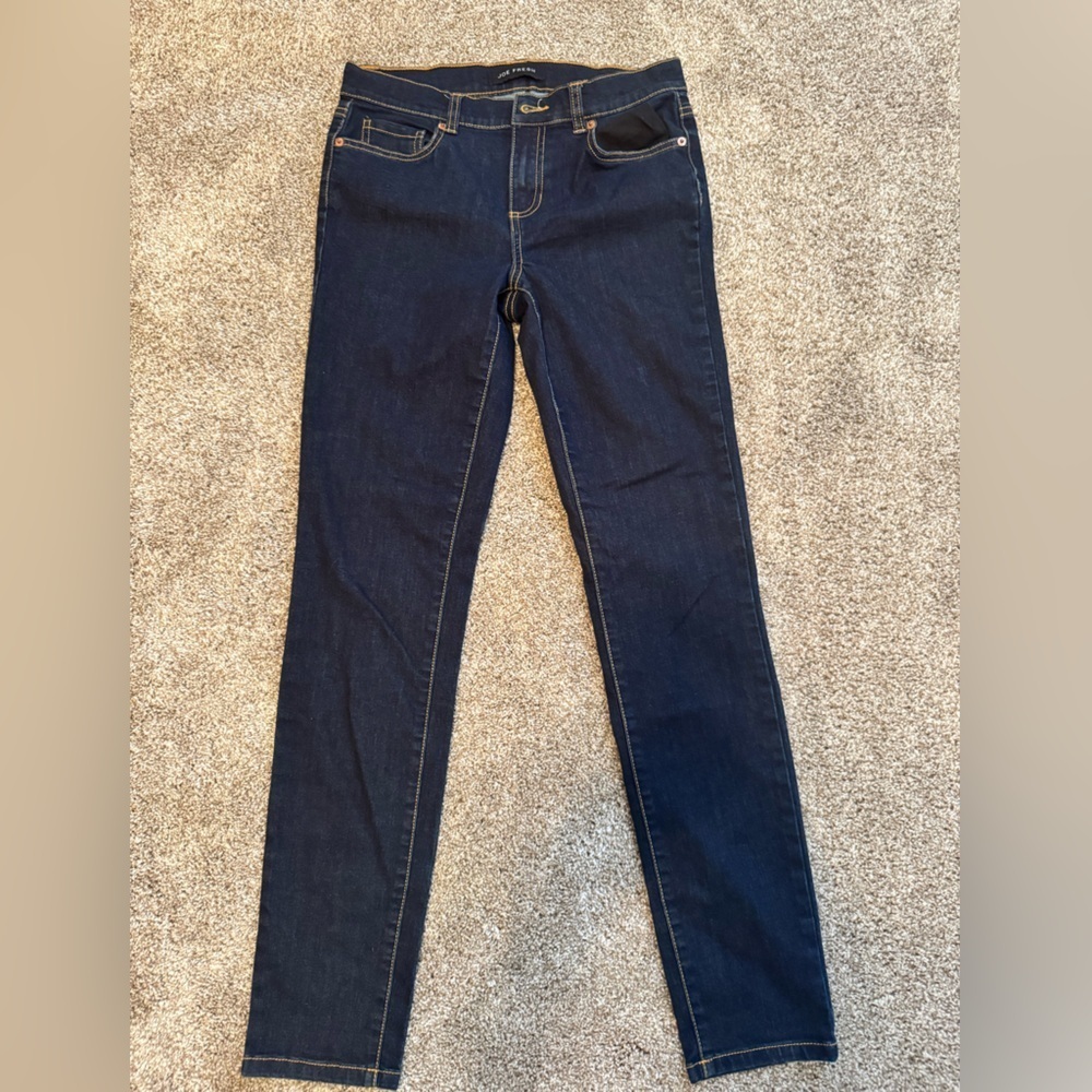 EUC Joe Fresh Women’s Mid Rise Jeggings Dark Wash Size 27